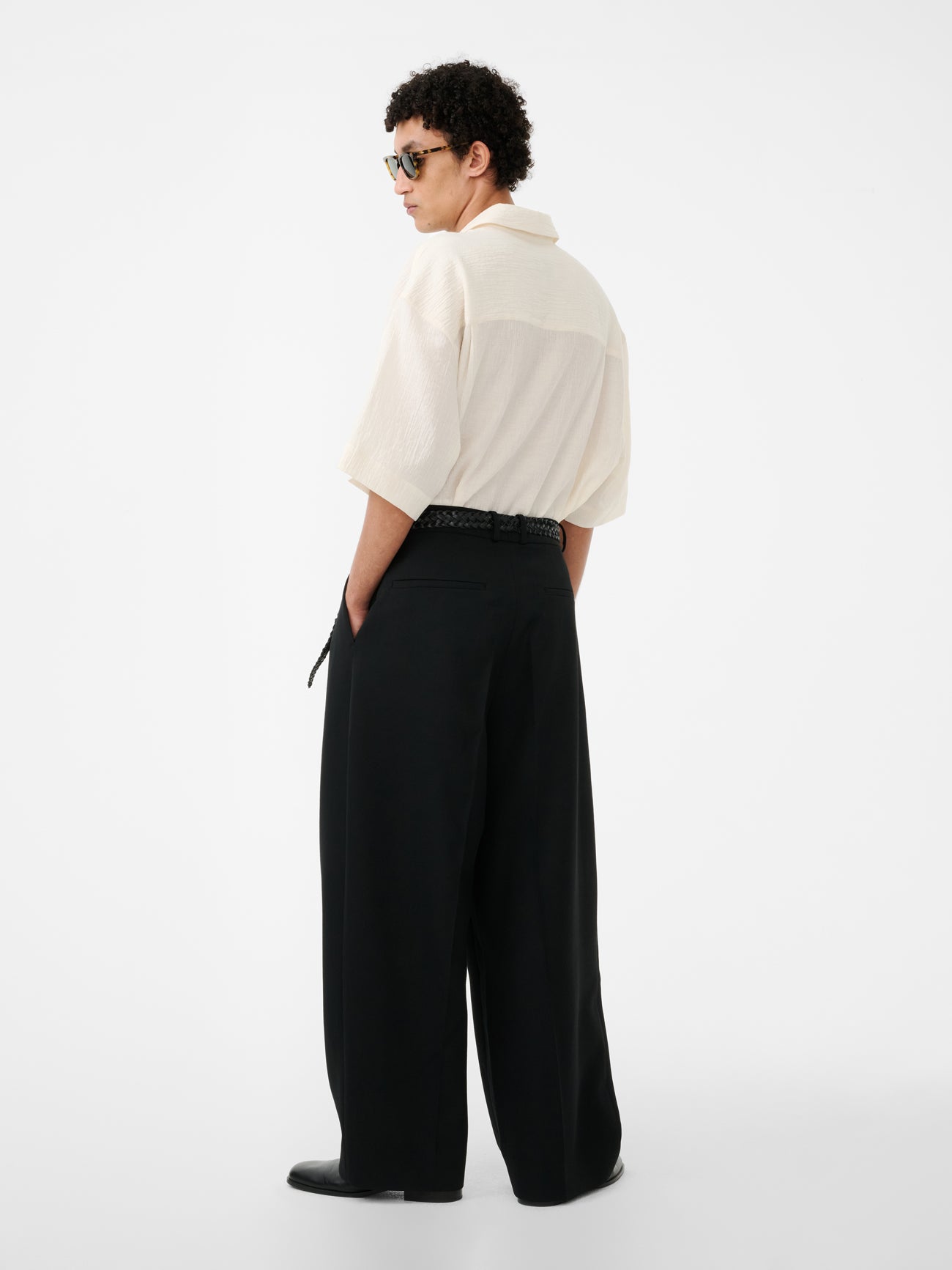 Sanko Shirt in Milk - Studio Nicholson