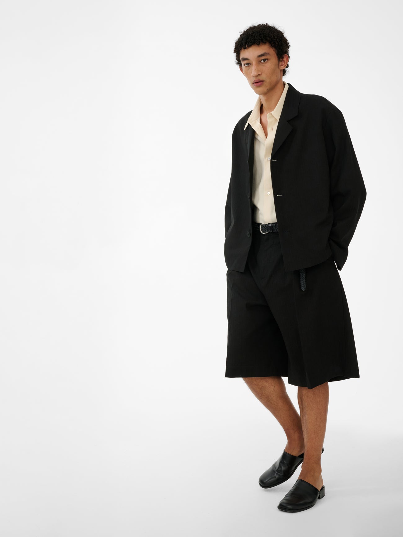 Sanko Shirt in Antique White - Studio Nicholson