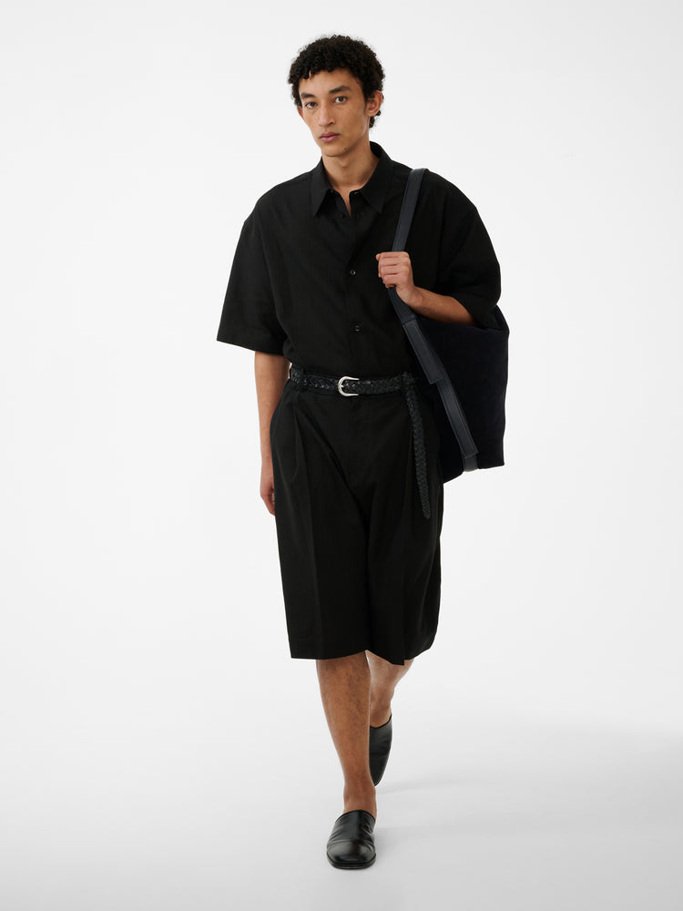 Sanko Shirt in Black - Studio Nicholson
