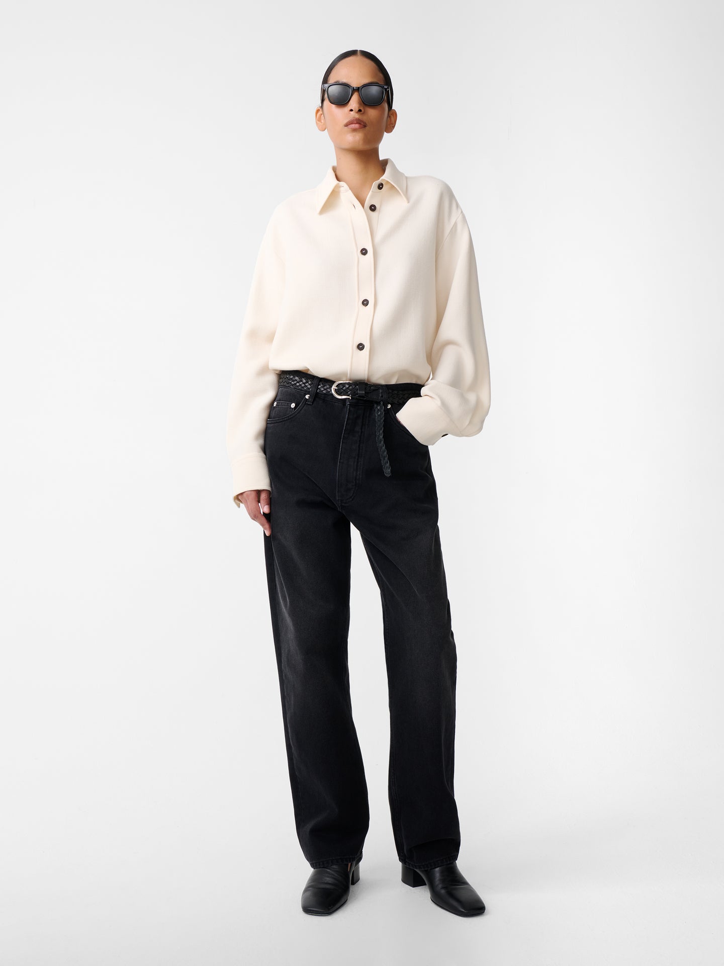 Santini Shirt in Chalk