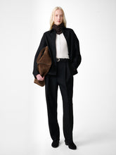 Santini Wool Shirt in Black