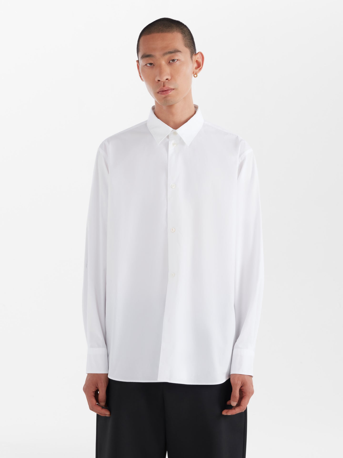 Santo Shirt in Optic White
