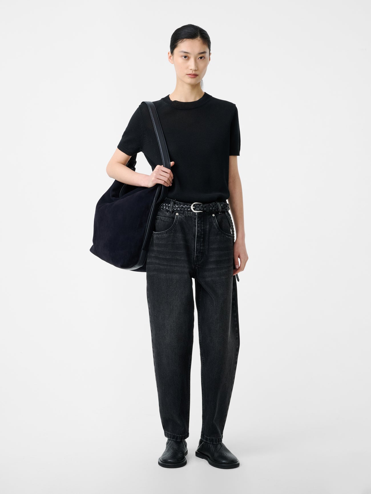 Seren Knit in Black - Studio Nicholson