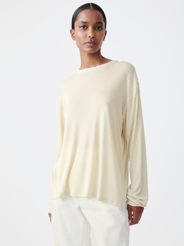 Simmons Lyocell T-Shirt in Bamboo