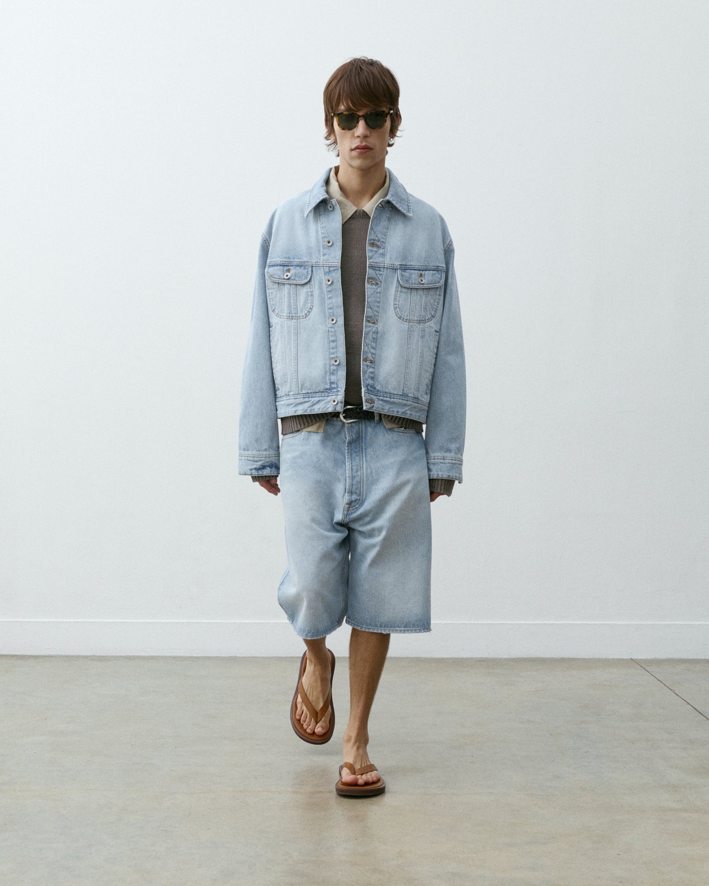 Bleached Wash Denim