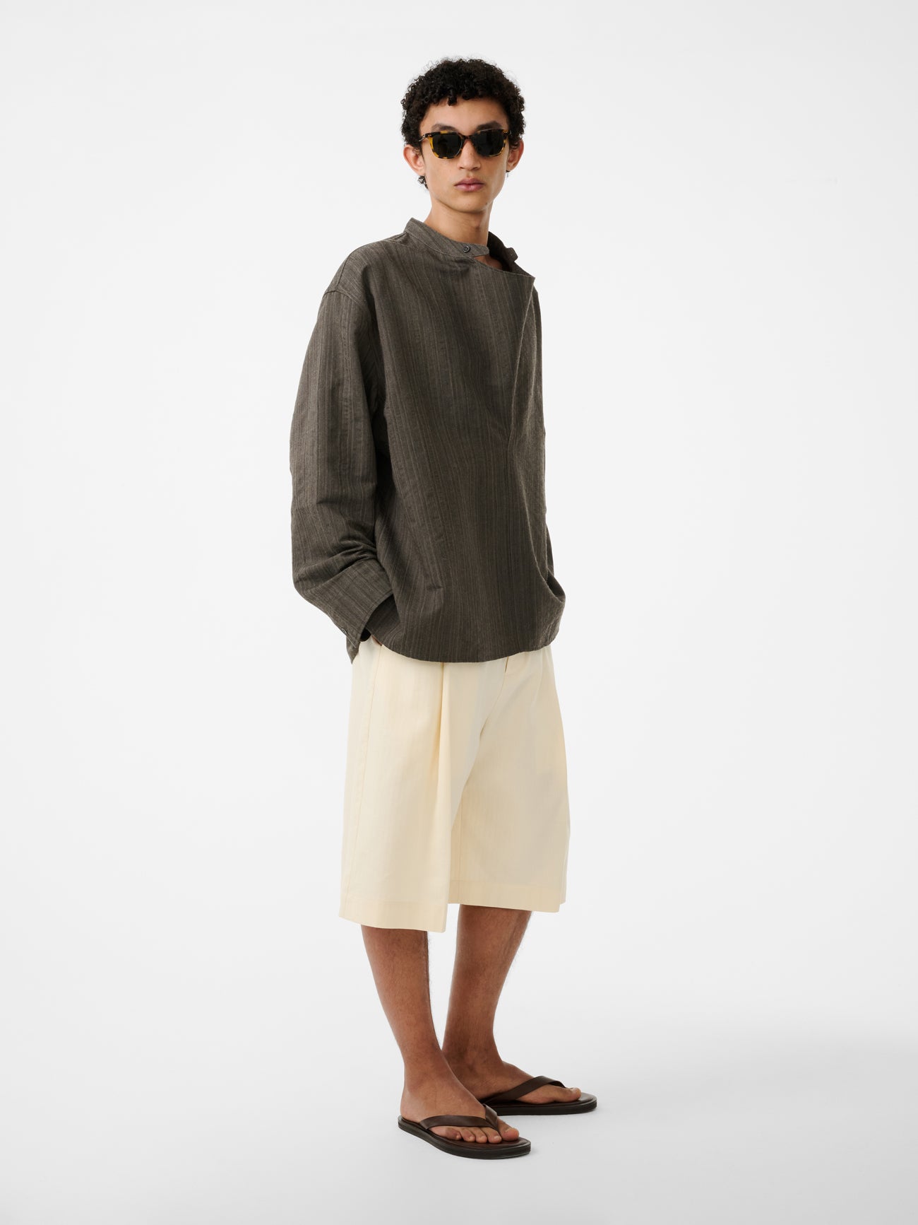 Solis Shirt in Black - Studio Nicholson