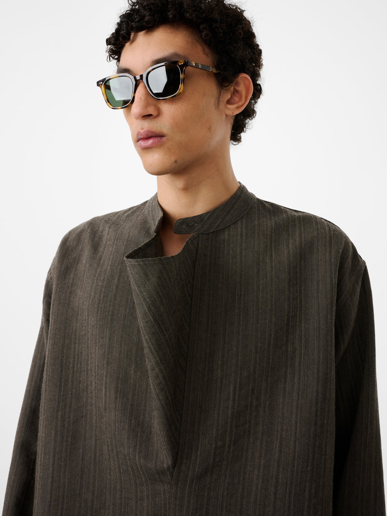 Solis Shirt in Black - Studio Nicholson