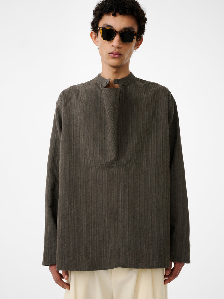 Solis Shirt in Black - Studio Nicholson