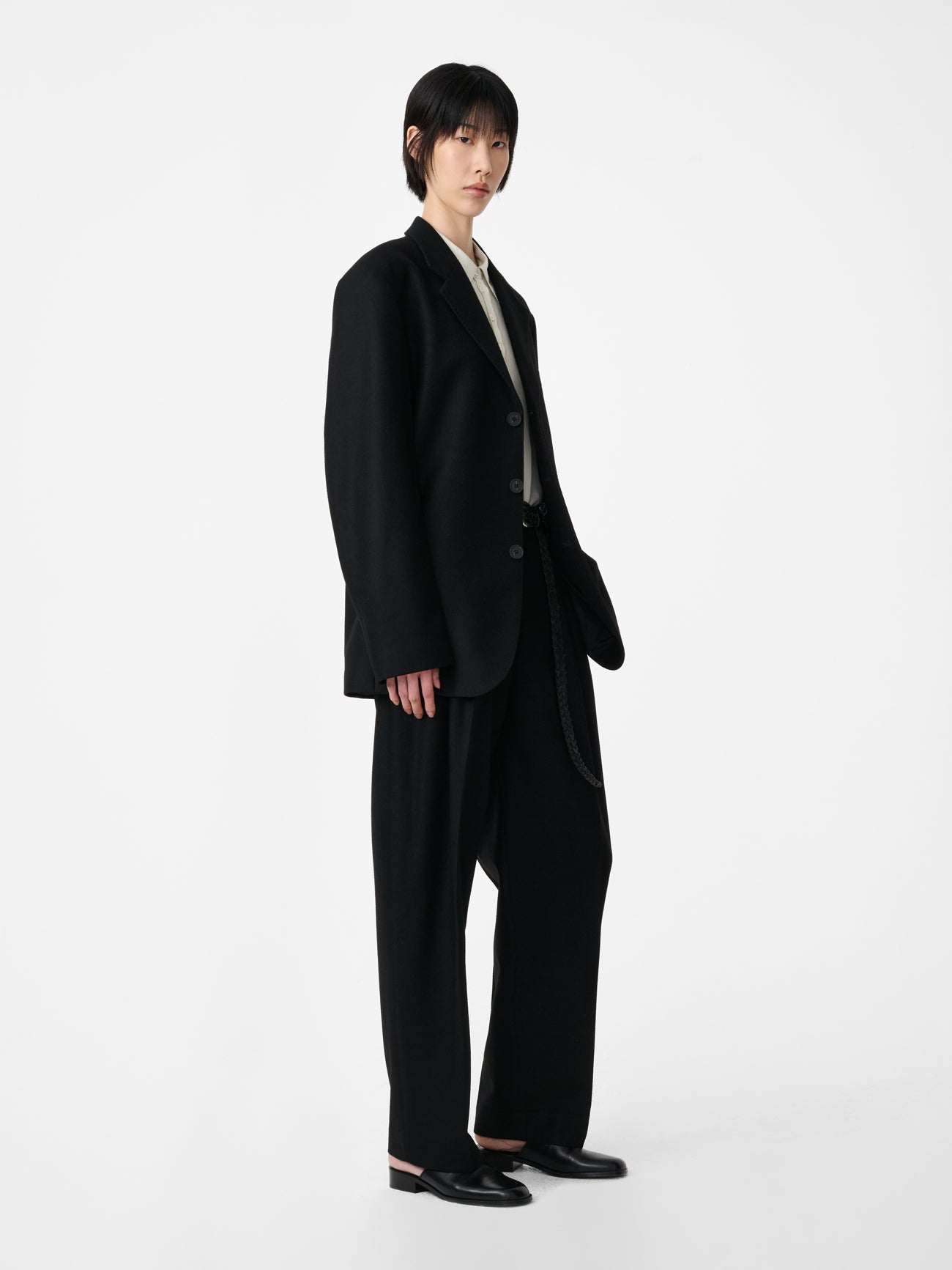 Sono Wool Jacket in Black