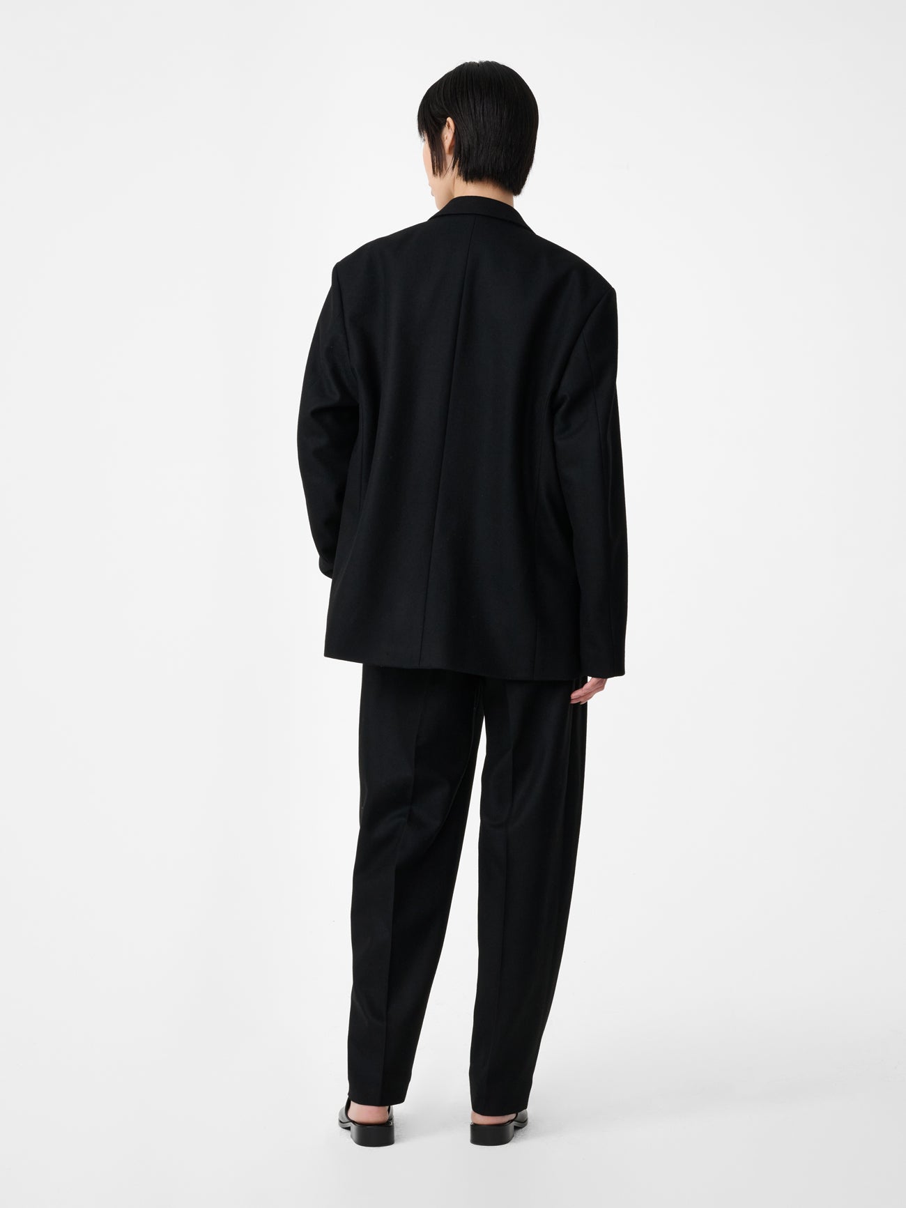 Sono Wool Jacket in Black
