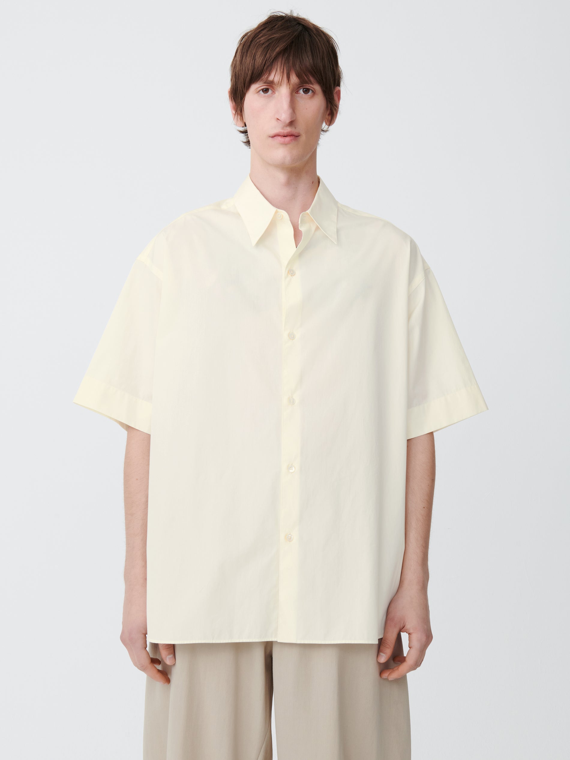 Namu Shop - Studio Nicholson Creed Oxford Shirt - Cornflower
