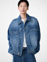 Stein Denim Jacket in Worn Wash Indigo - Studio Nicholson