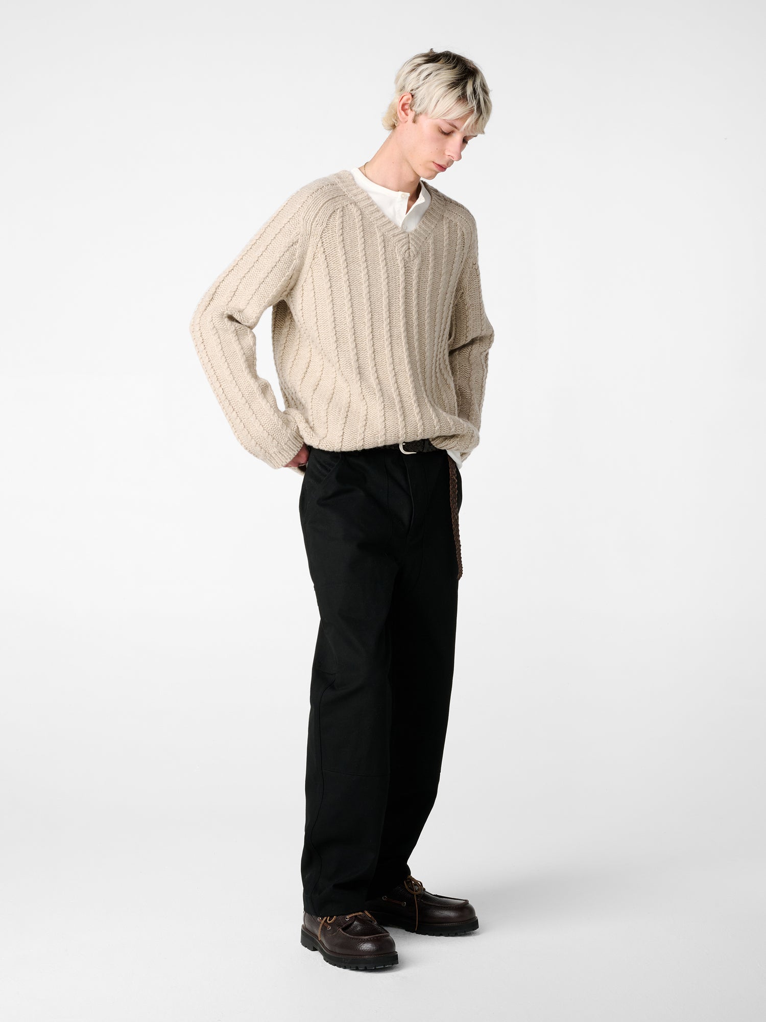 CABLE KNIT JUMPER