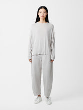 Simmons Lyocell T-shirt in Bone Grey - Studio Nicholson