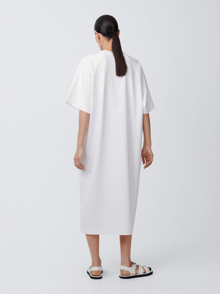 Stokes Dress in White
