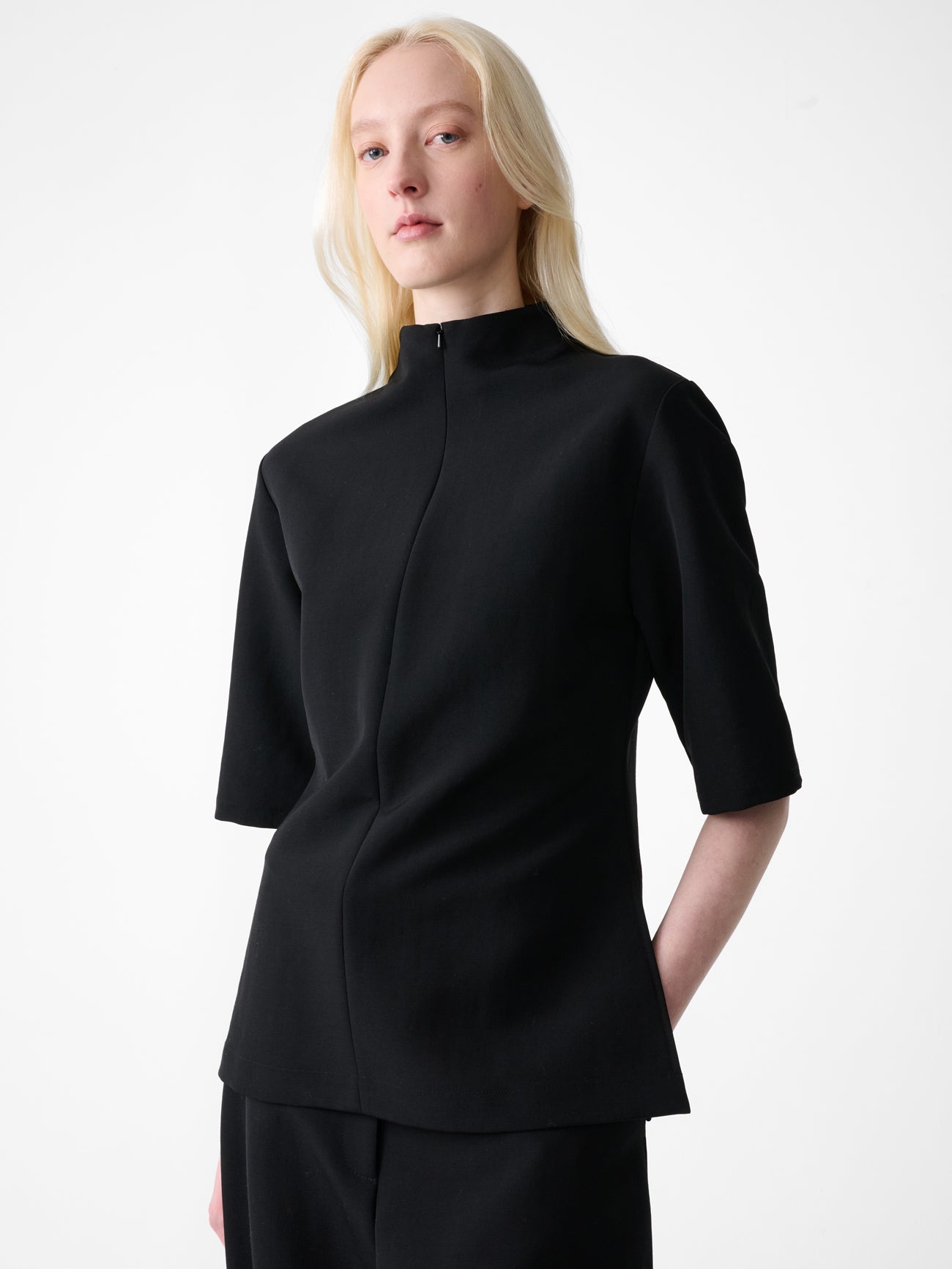 Taler Top in Black