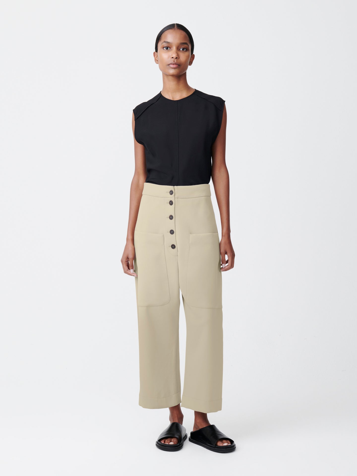 Taupo Pant in Light Bamboo