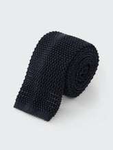 Silk Tie in Darkest Navy - Studio Nicholson