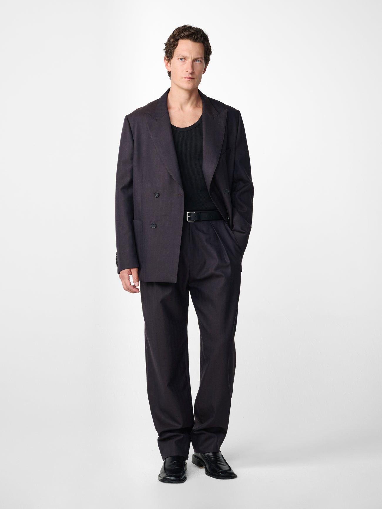 Tiverton Jacket in Black Grape
