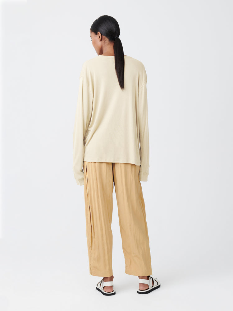 Toba Fluid Pant in Sand