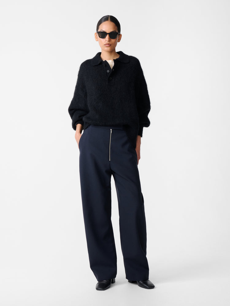 Trouvi Pant in Darkest Navy