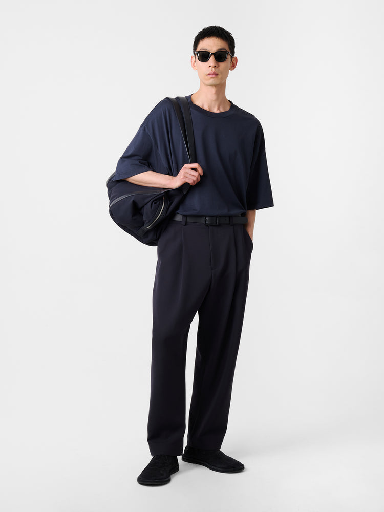 Tuck Pant in Pewter