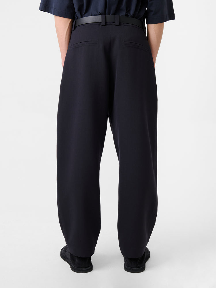 Tuck Pant in Pewter