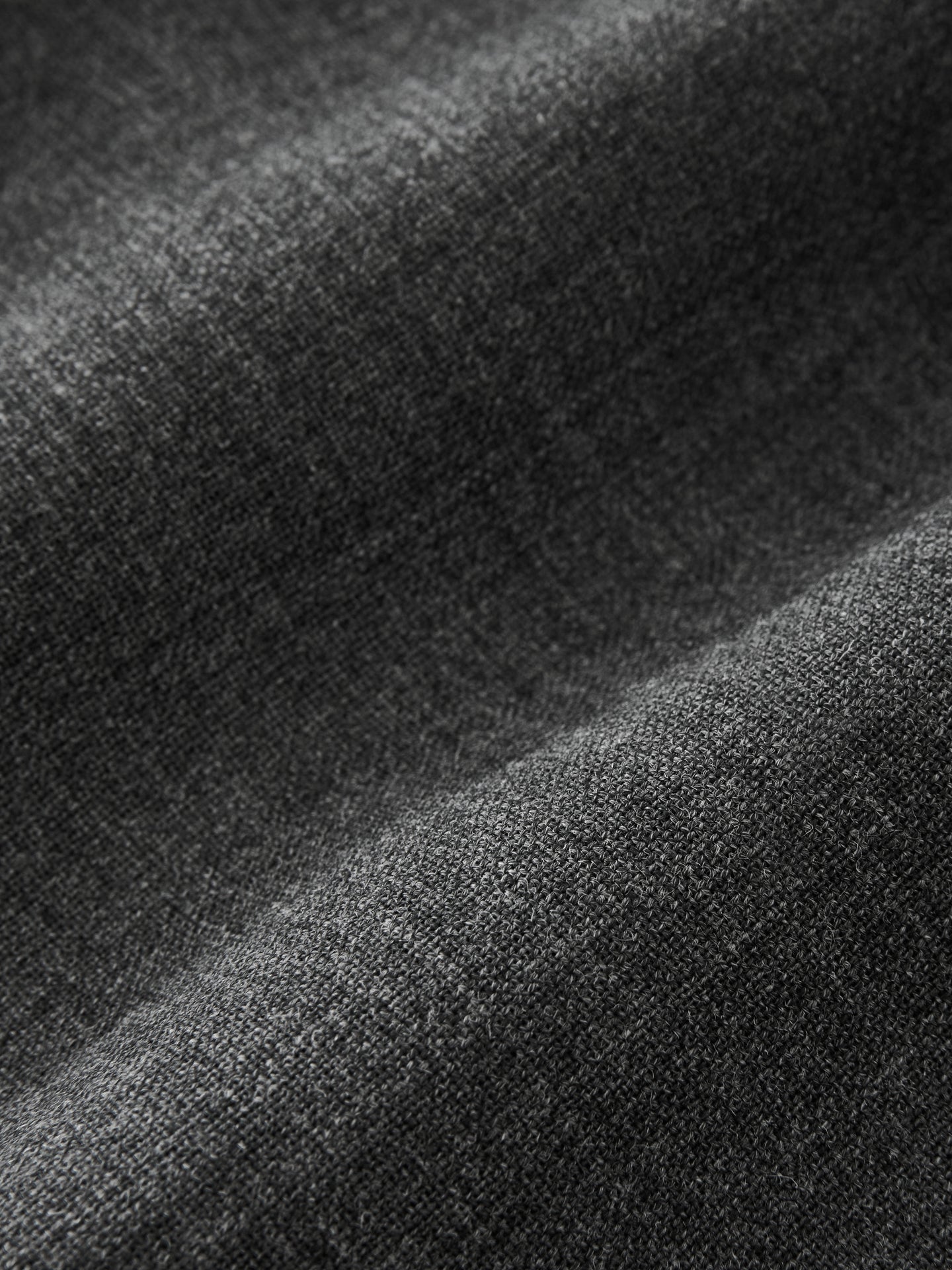 Tuck Heritage Wool Pant in Slate Melange