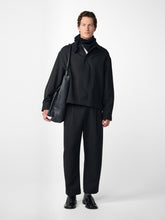 Tuck Pleated Pant in Black