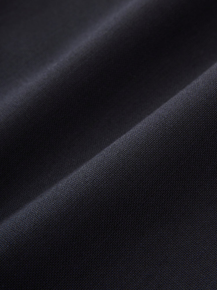 Tuck Heritage Wool Pant in Darkest Navy