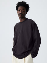 Platt T-Shirt in Black Grape - Studio Nicholson
