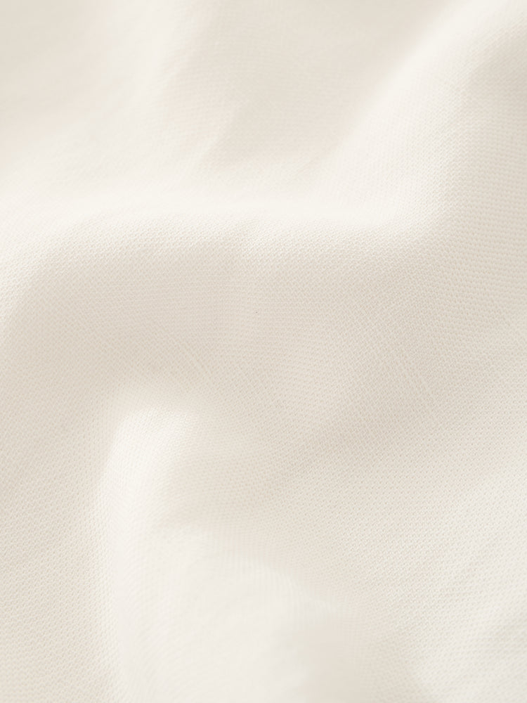 Valery Linen Top in Chalk