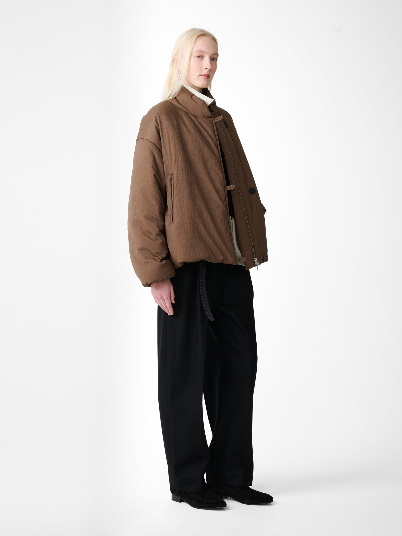 Vaner Padded Jacket in Bark