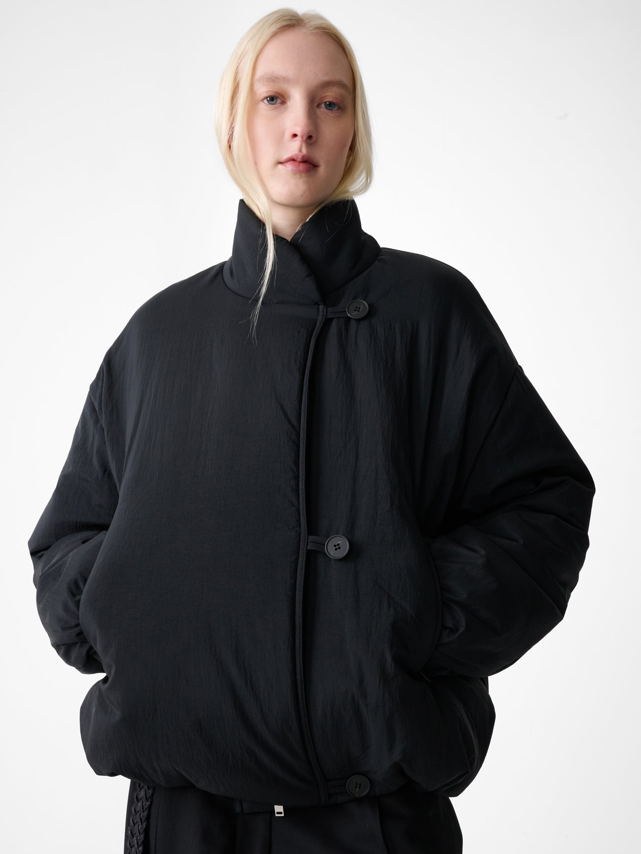 Vaner Padded Jacket in Black