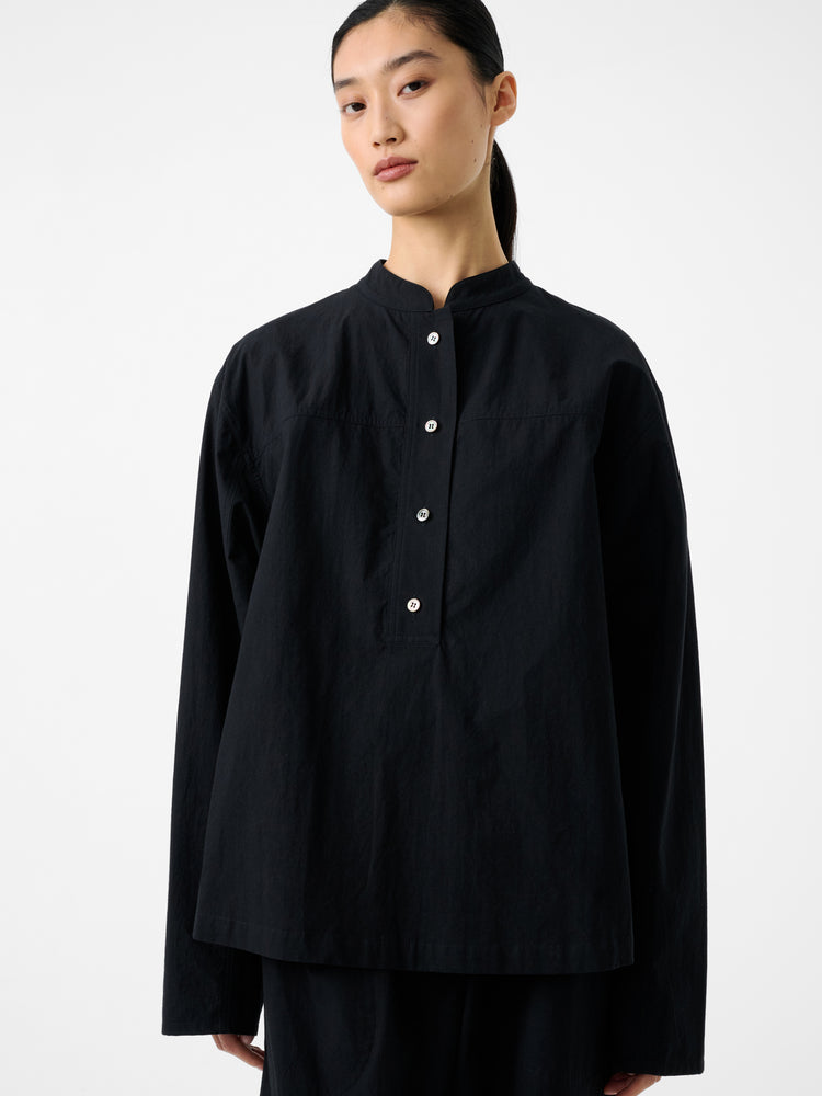 Vega Shirt in Black - Studio Nicholson