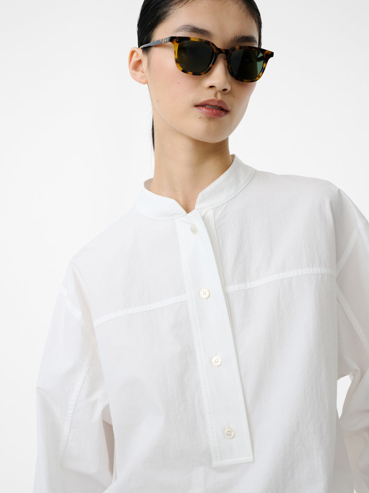 Vega Shirt in Optic White - Studio Nicholson