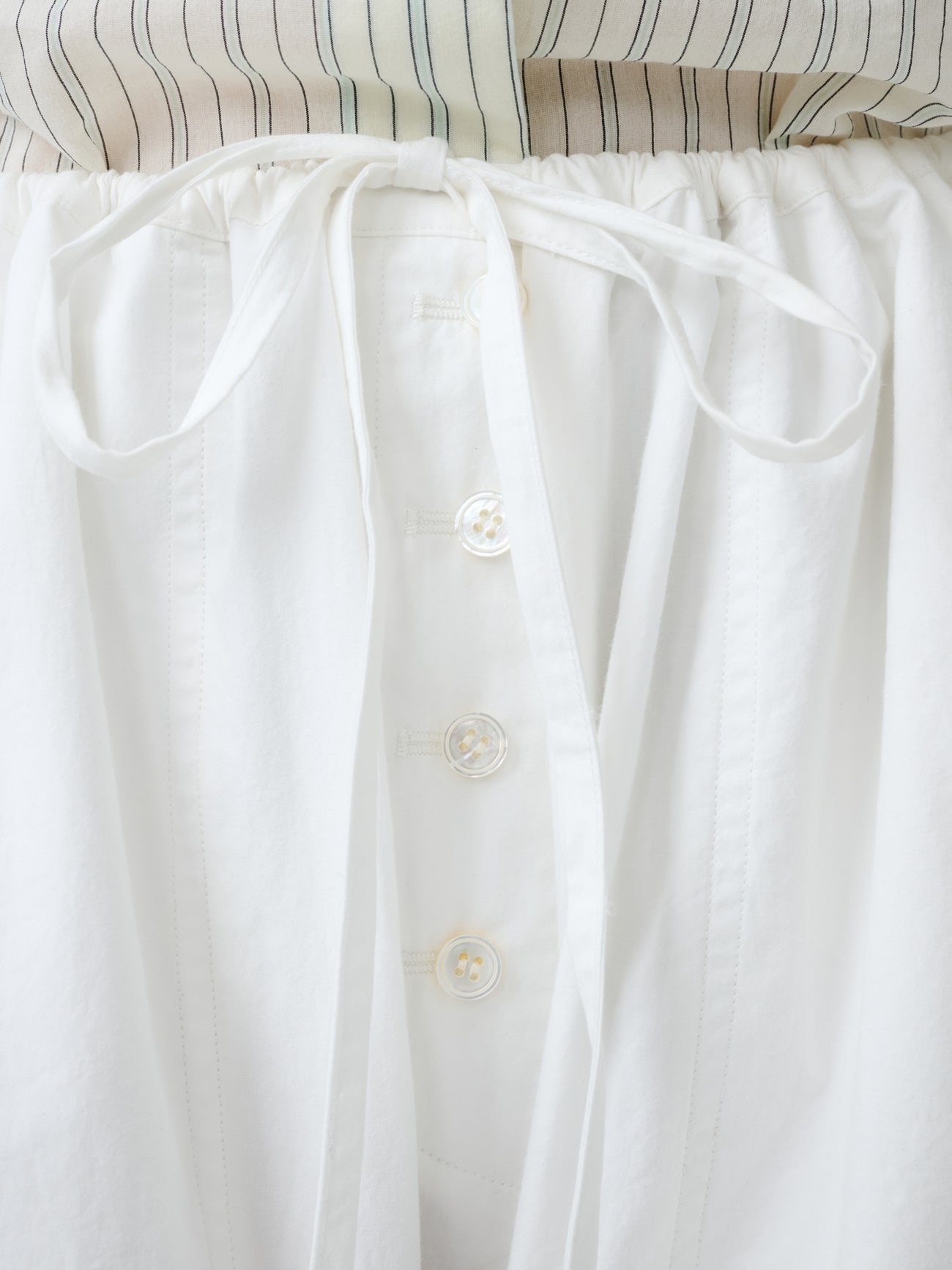 Ventura Pant in Optic White - Studio Nicholson