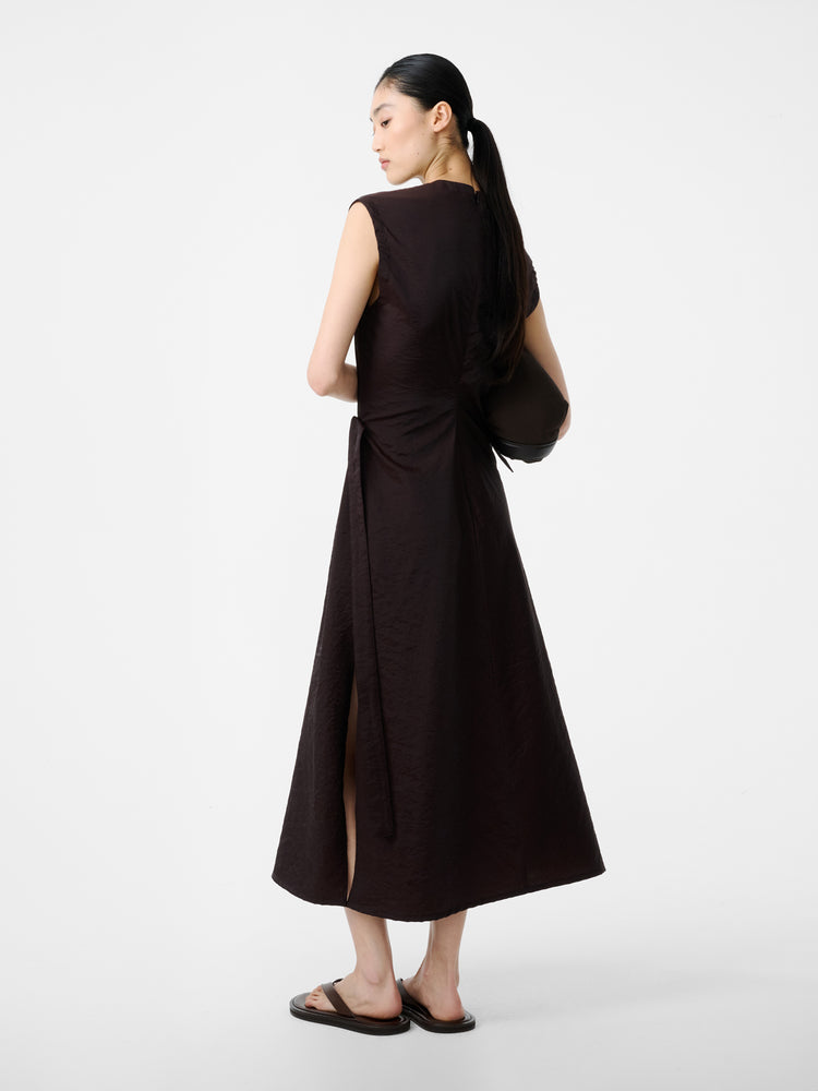 Verve Dress in Cocoa - Studio Nicholson