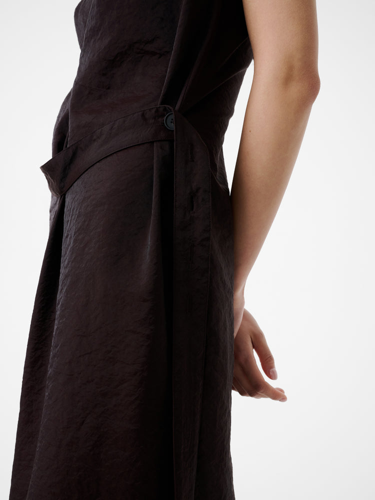 Verve Dress in Cocoa - Studio Nicholson