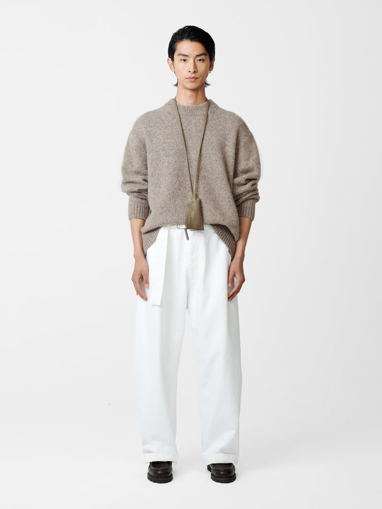 STUDIO NICHOLSON/スタジオ ニコルソン】MERINO C/N KNIT