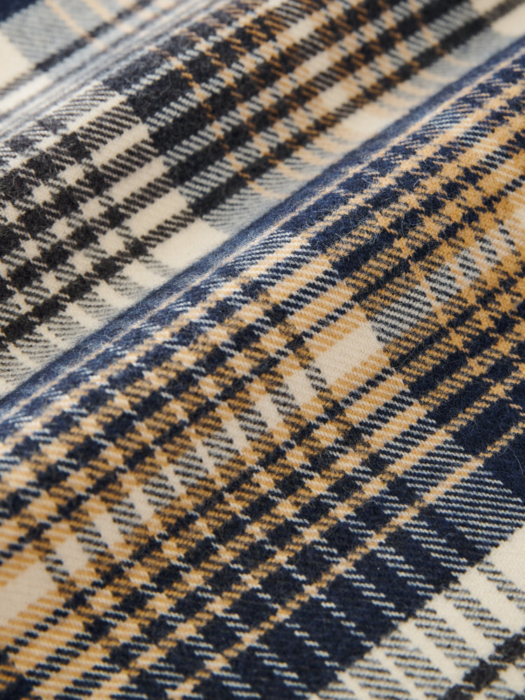 View Check Shirt in Navy / Oatmeal