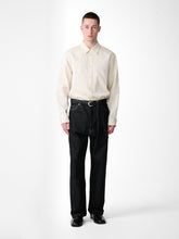 View Shirt in Blue Pinstripe