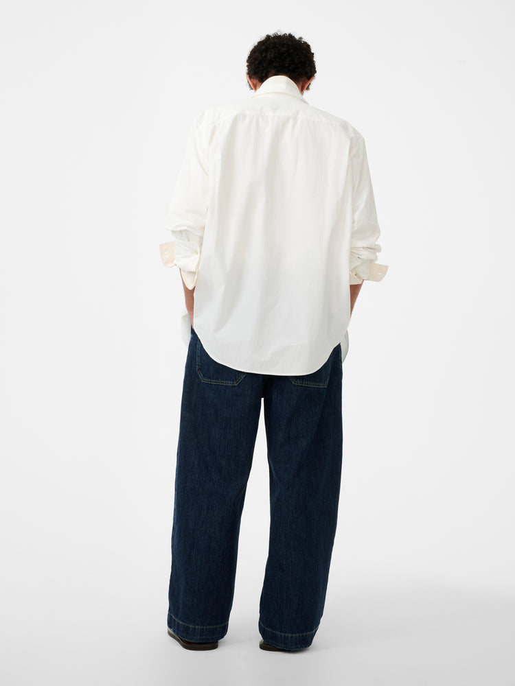 View Shirt in Optic White - Studio Nicholson