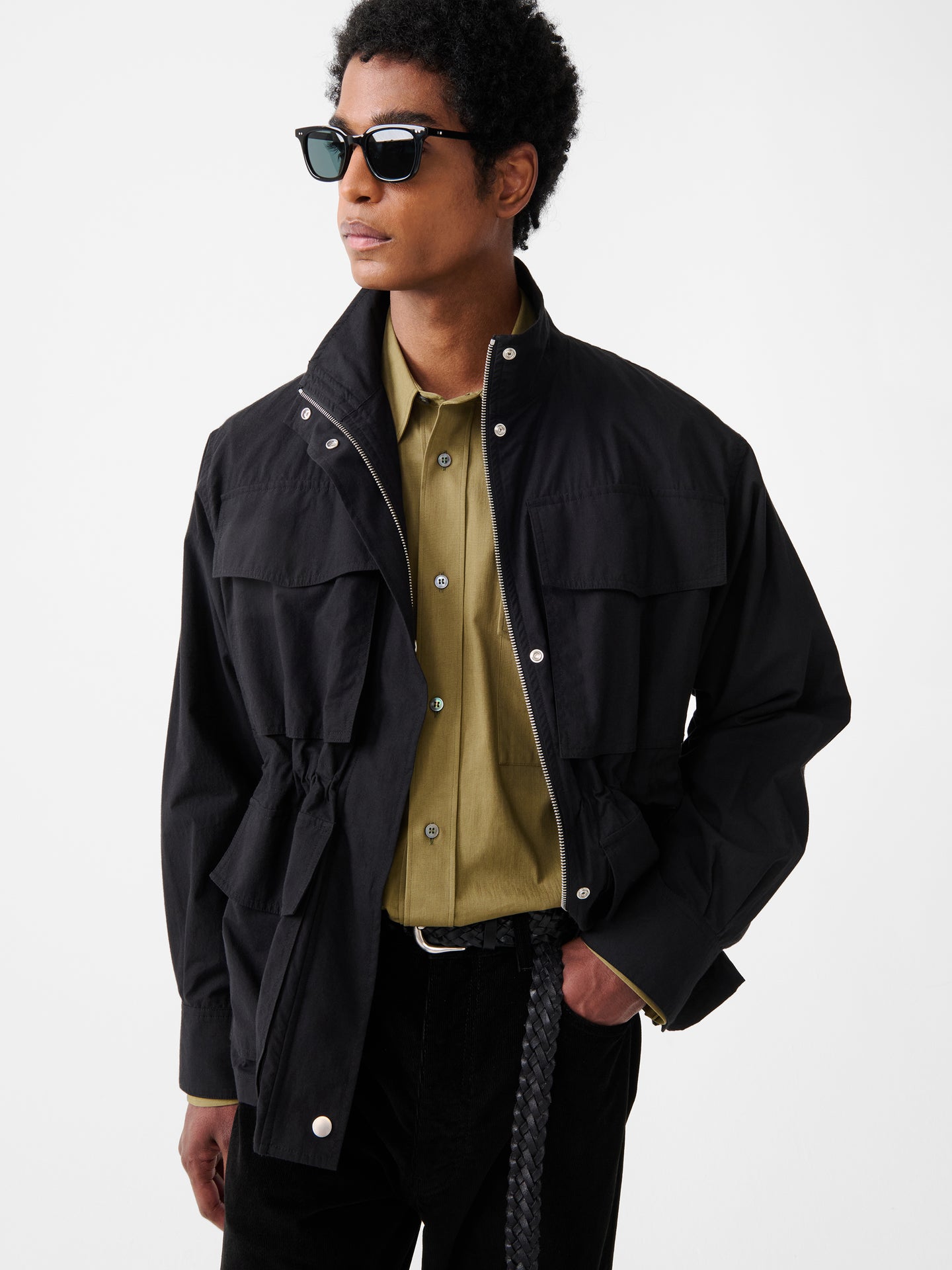 Men's Vista Jacket in Washed Black