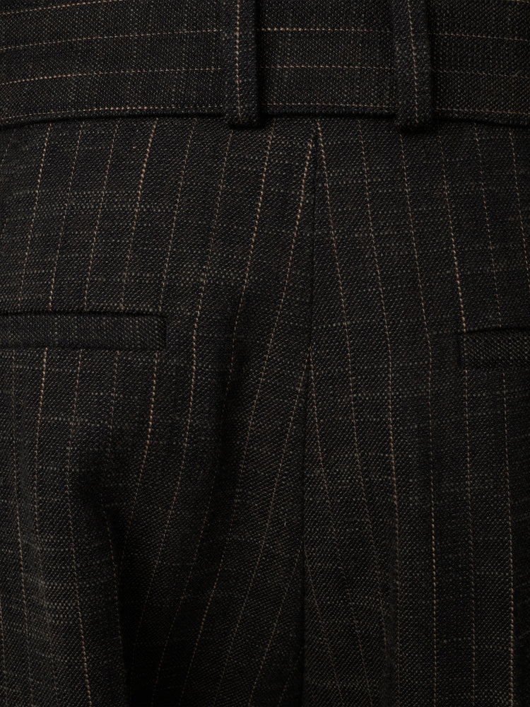 Vital Belted Pant in Peat Stripe