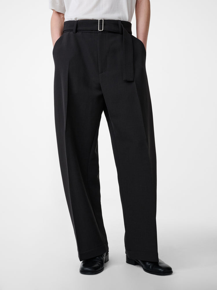 Vital Pant in Black Grape - Studio Nicholson