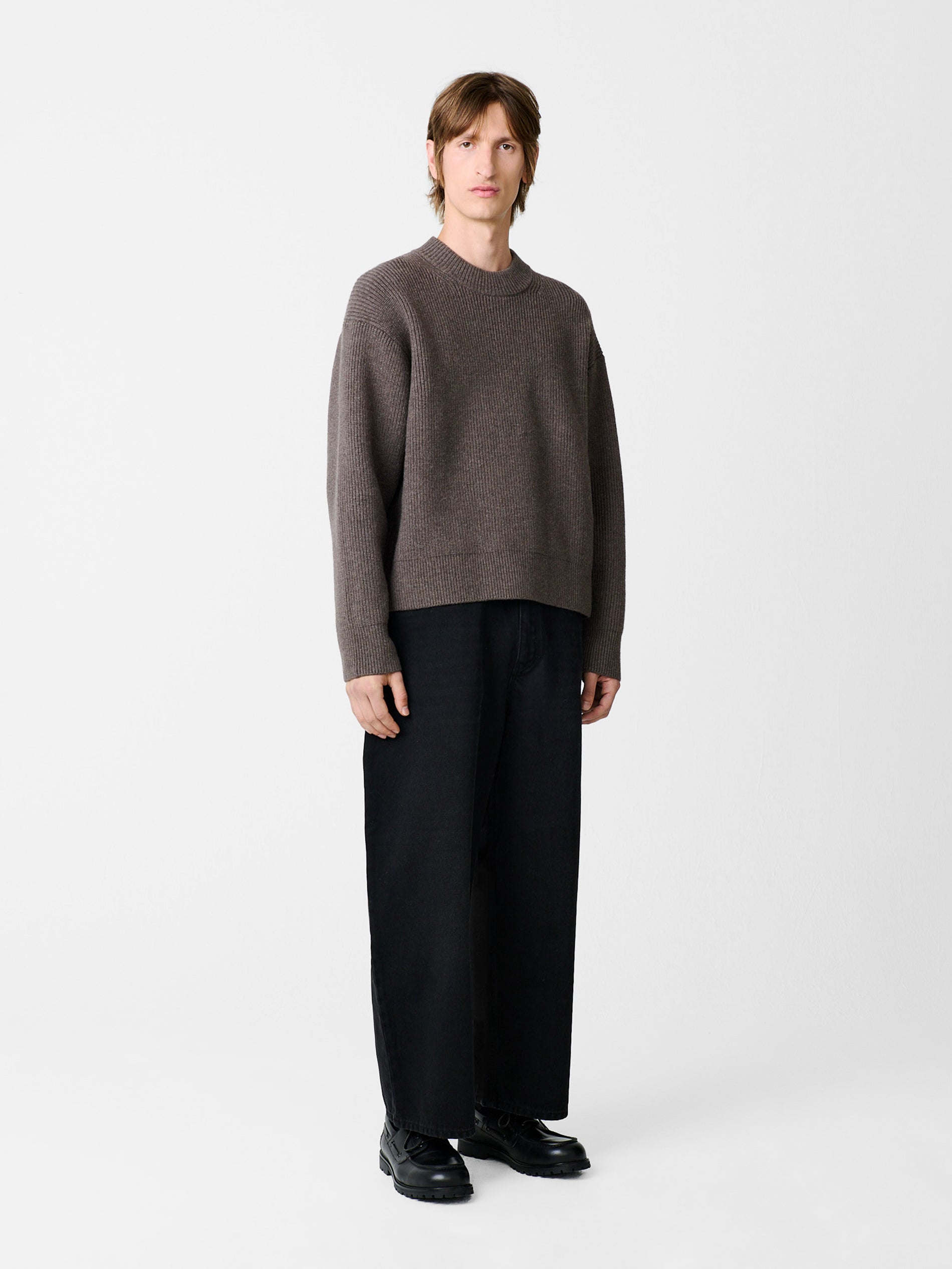 Voe Knit in Mole - Studio Nicholson