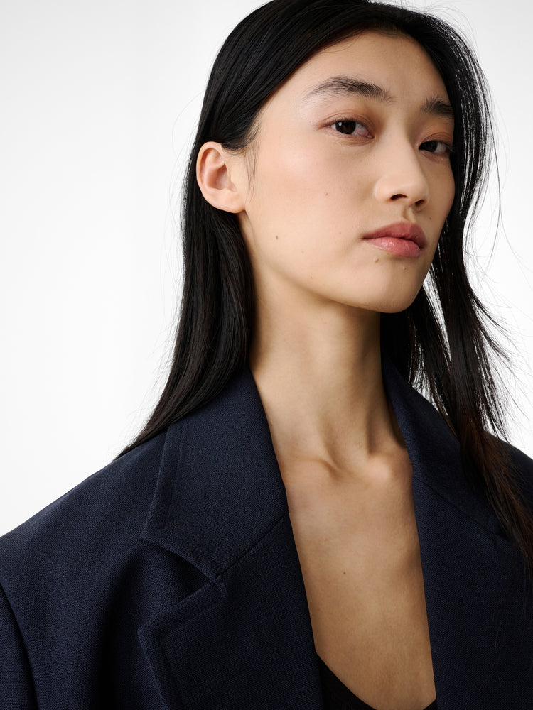 Votan Jersery in Black Grape - Studio Nicholson