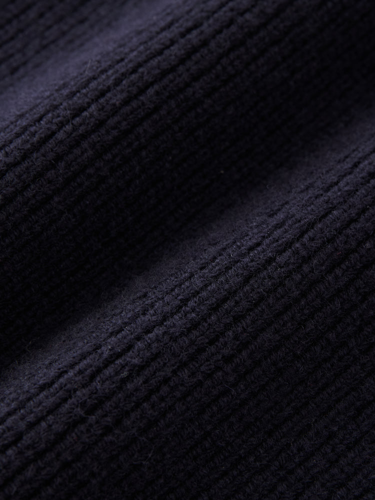 Whitt Knit in Darkest Navy