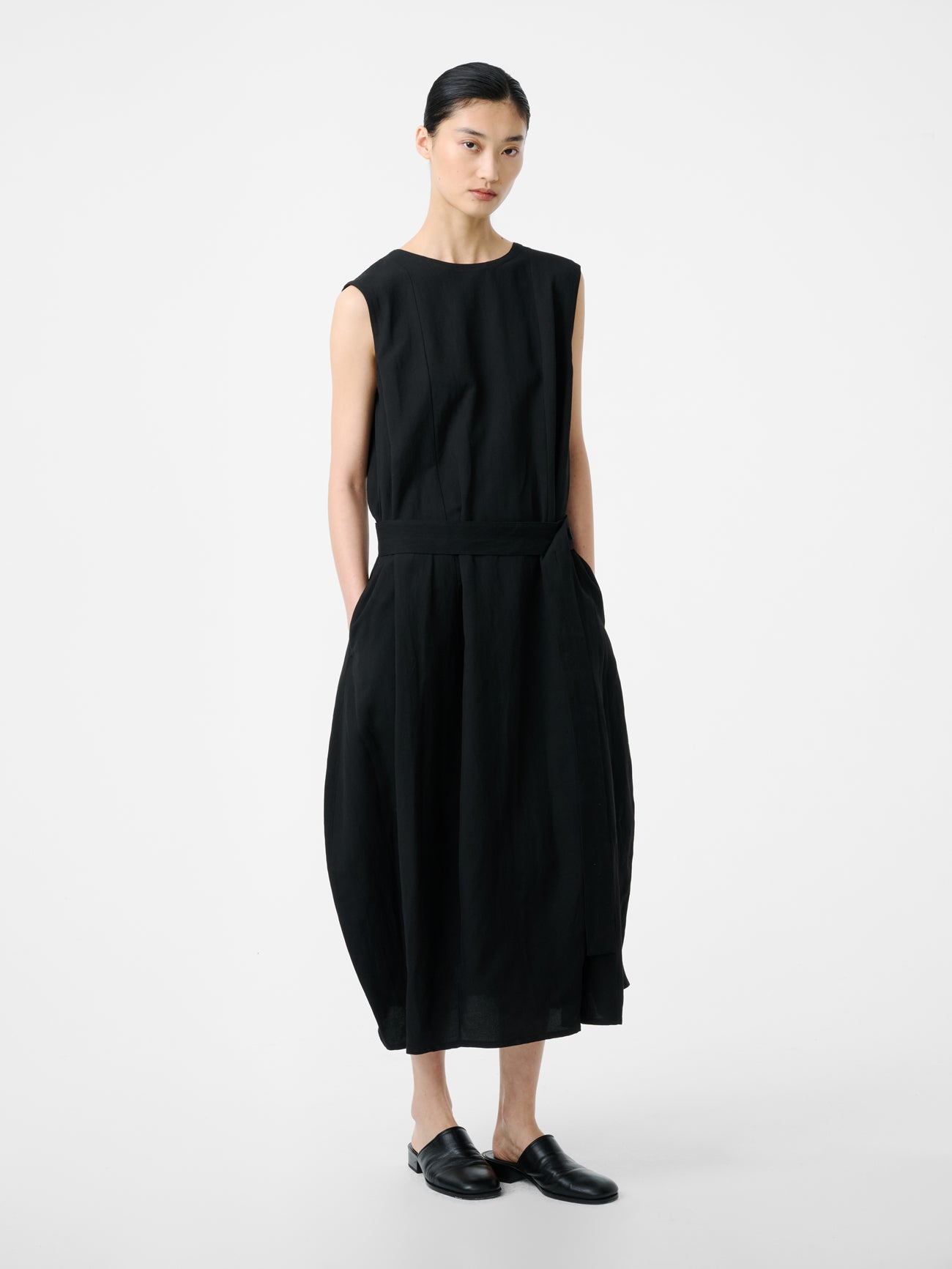 Wold Dress in Black - Studio Nicholson